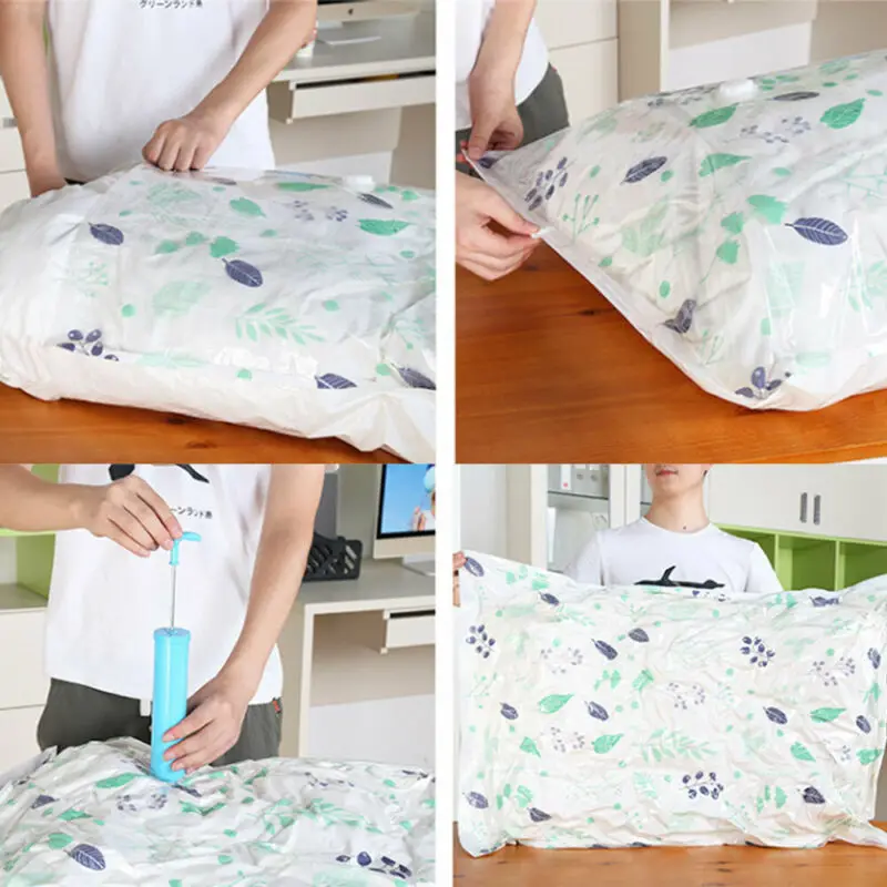 Вакуумные пакеты для хранения пыленепроницаемый многоразовый вакуумный