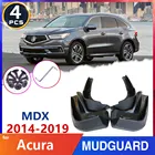 Брызговики для Acura MDX YD3, 2014  2019, 2015, 2016, 2017, 2018