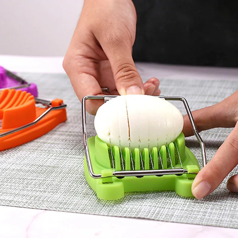Ручная многофункциональная кухонная яичная ломтерезка для завтрака|Яйцерезки| |