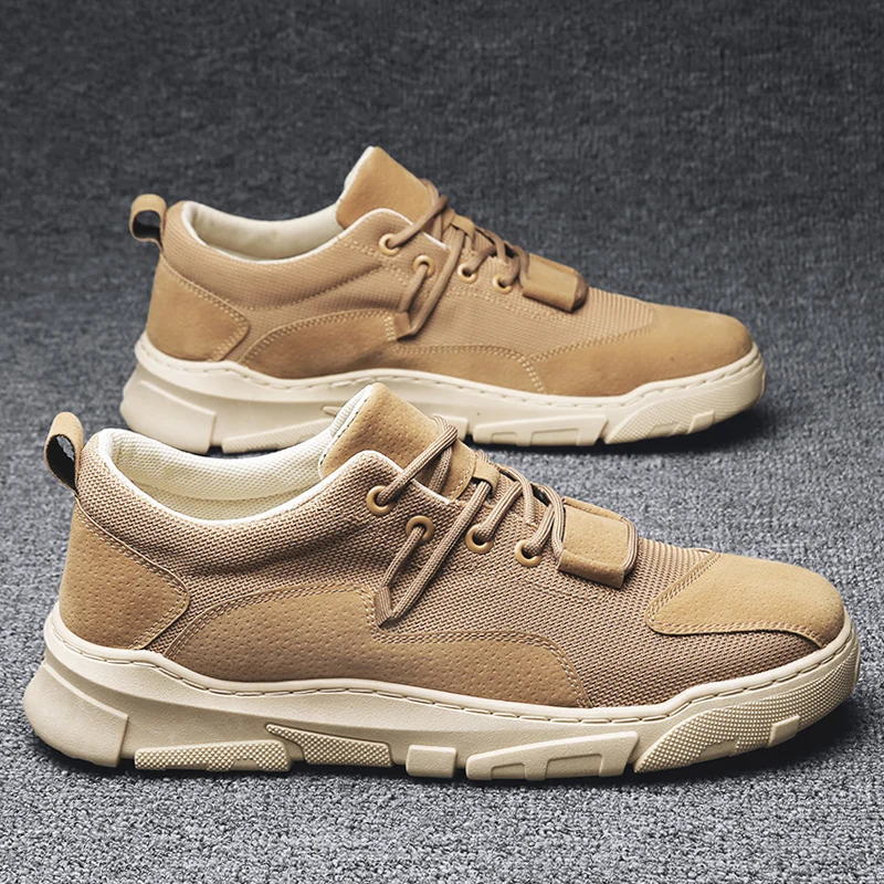 

Yongge 5525 spring men's shoes Martin small leather shoes tooling shoes low top shoes fashion shoes leisure shoes four seasons
