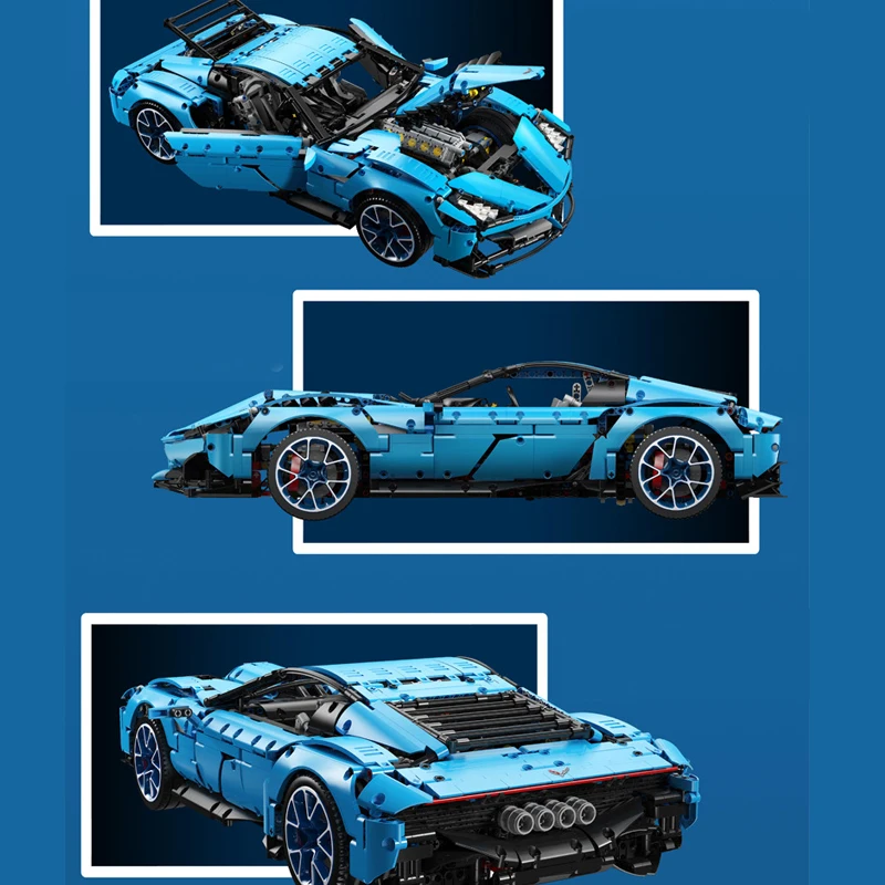 Speed Champions Designer Building Blocks Technic MOC Vehicle Kit Bricks Kid Toys Gifts for Adult |