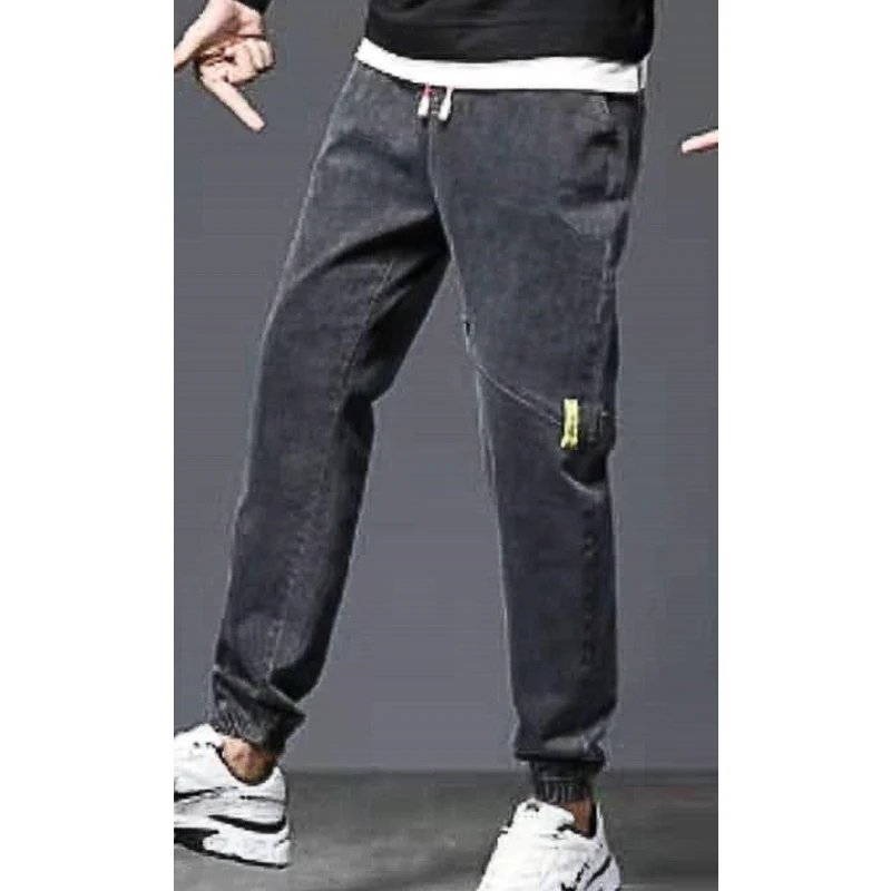 Мужские джинсы хлопковый брендовый джинсовый комбинезон Harlan 2021 модная трендовая