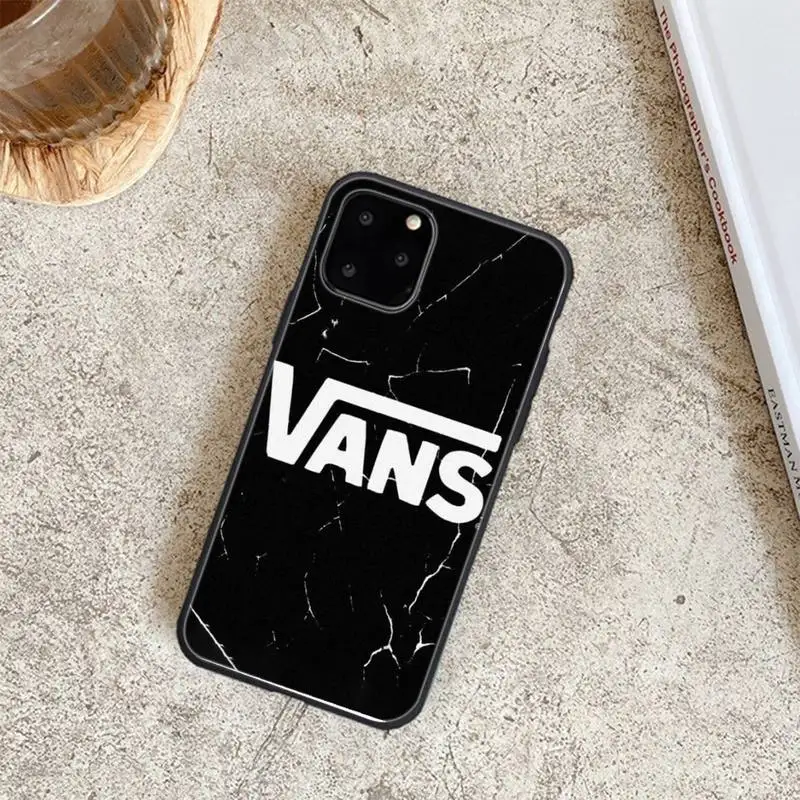 

Fashion Trend Skate Shoes Wans Black Soft Phone Cases For Iphone 6 6s 7 8 Plus XR X XS XSmax 11 12 Pro Mini Max