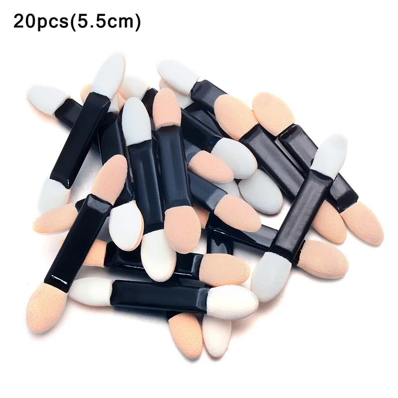 Mtssii губчатая пудра кисть для ногтей двухсторонняя палочка теней век