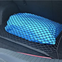 car trunk net elastic luggage net storage bag nylon stretchable net with four hooks for mercedes w203 w211 w204 w210 w124 gla
