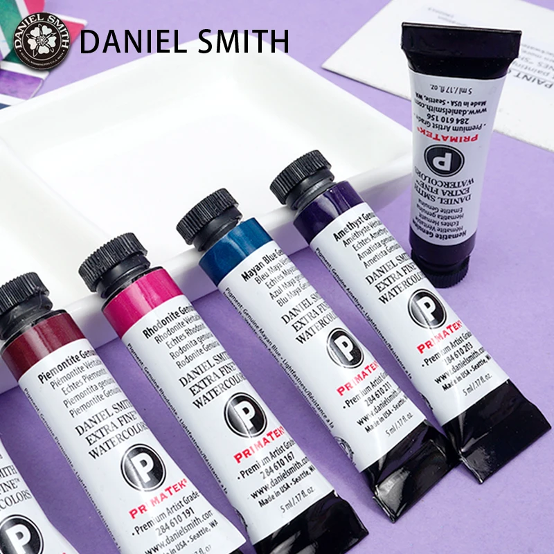 Набор трубчатых акварельных пигментов Daniel Smith минеральный 6 цветов Основа