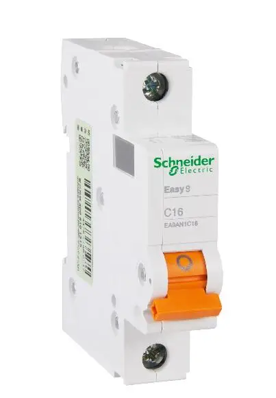 Миниатюрный автоматический выключатель EA9AN1C16 EA9AN, EA9AN-C16A/1P, 1P, C16A