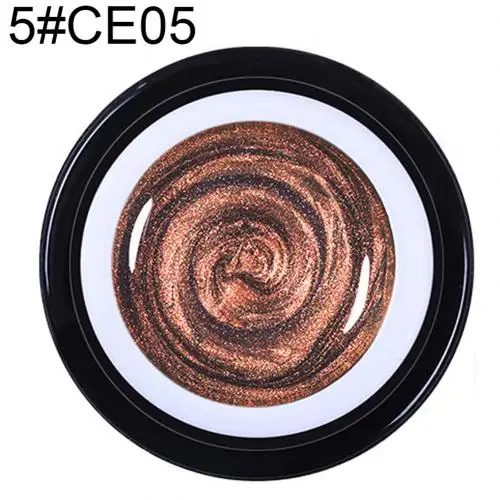 BORN PRETTY 9D Galaxy Cats Eyes светодиодный Гель-лак для ногтей Хамелеон для использования с магнитом впитывающийся УФ-лак для ногтей Блестящий гель Базовое покрытие 5 мл - Цвет: 5