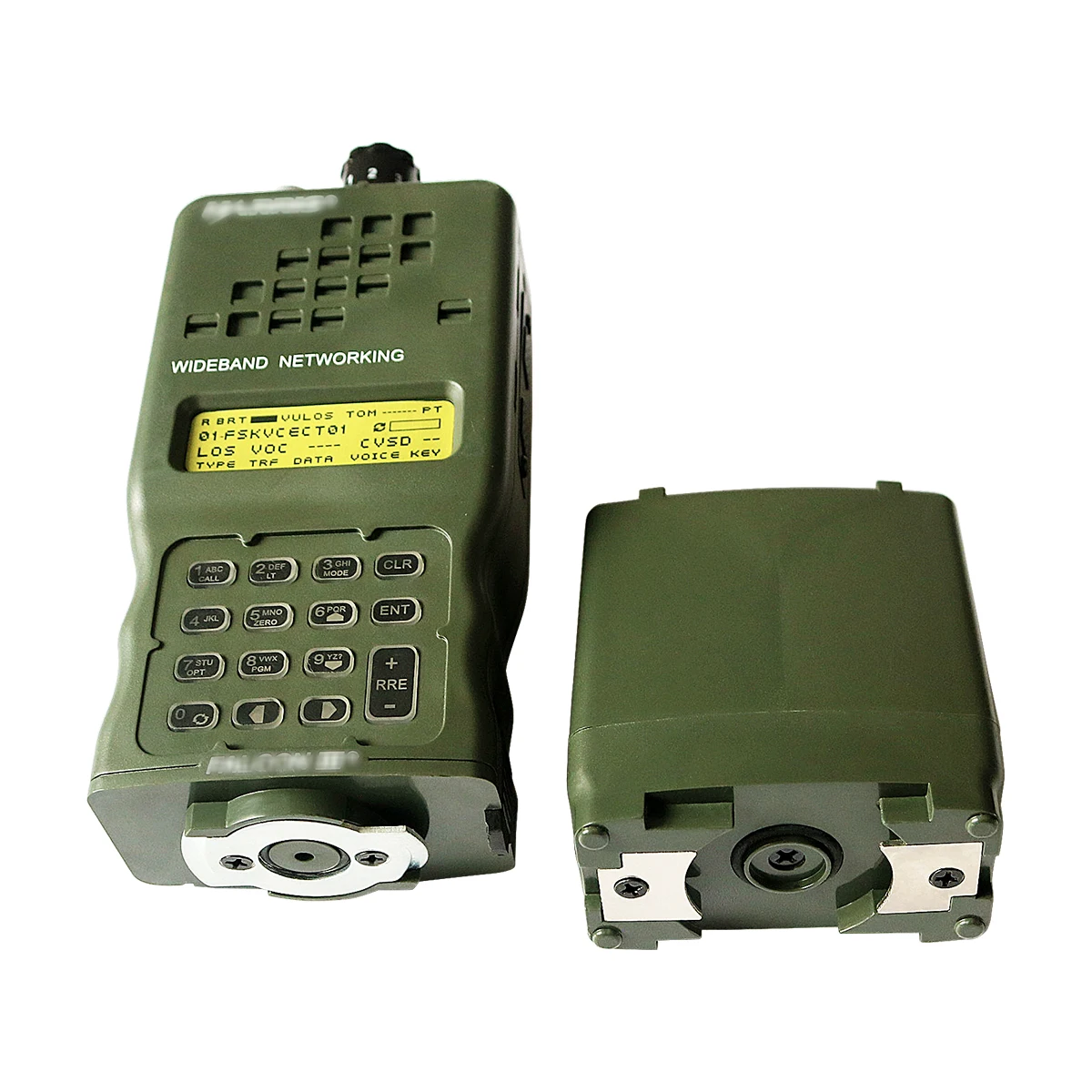 PRC-152 КНР 152 Харрис макет радиоприемника чехол, военные рации-иди и болтай Walkie модель для Baofeng Радио, не Функция с U94 PTT 6-pin вилкой/корейский производитель кабелей