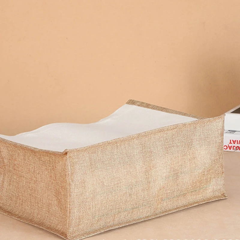 Многоразовая Джутовая сумка-тоут для покупок с прочной ручкой Женская