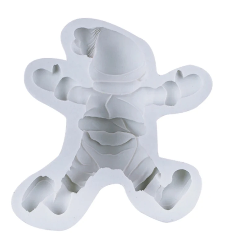 Рождественские Формы для печенья Санта Клауса помадные торты инструменты декора