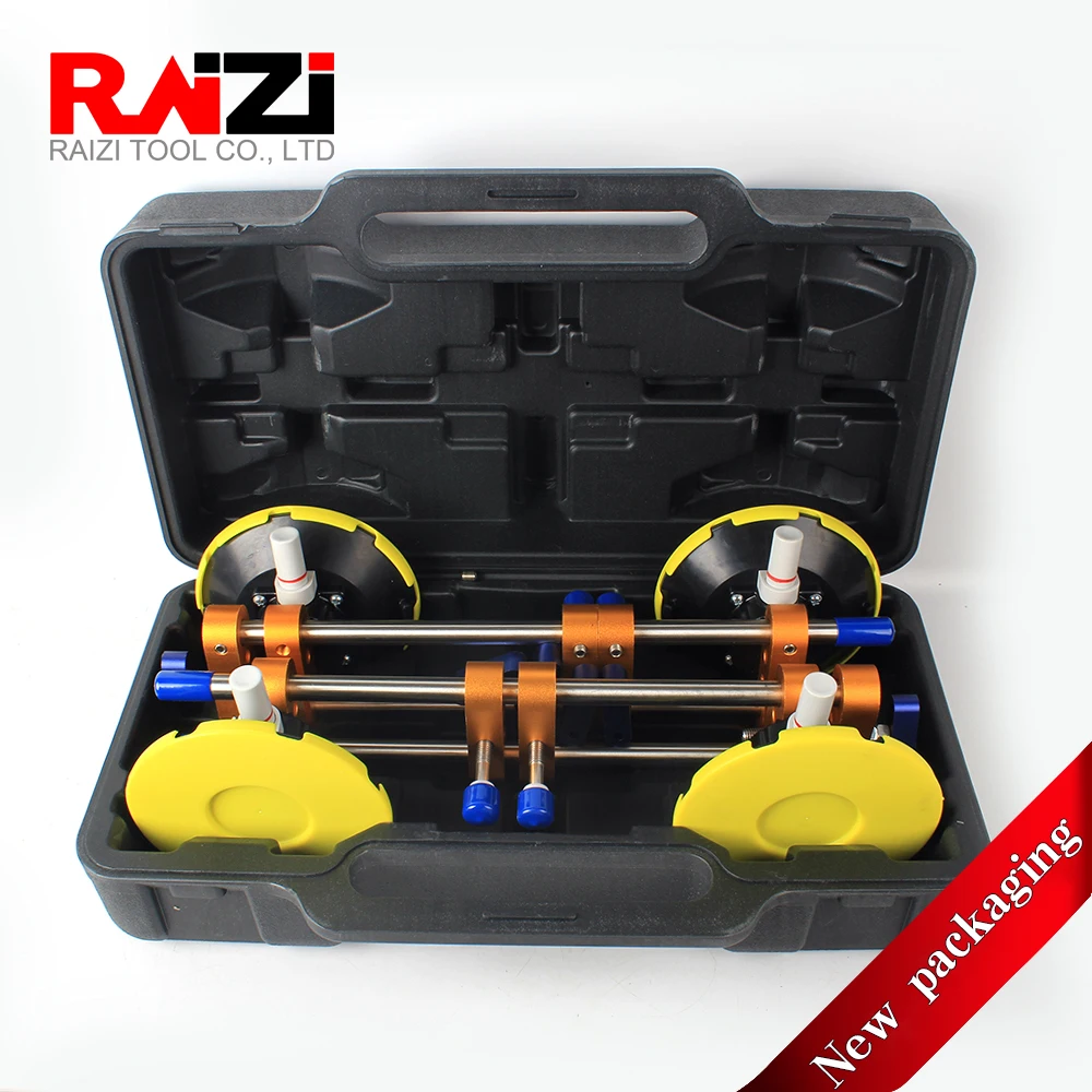 

Raizi 2 Pcs Stone Seam Setter With Plastic Case for Seamless Joint Leveling 6 inch Granite Countertop Manual Installation Tools