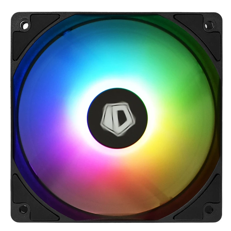 ID охлаждение XF 12025 ARGB 120 мм чехол вентилятор 12В 4PIN RGB PWM Fan для Процессор