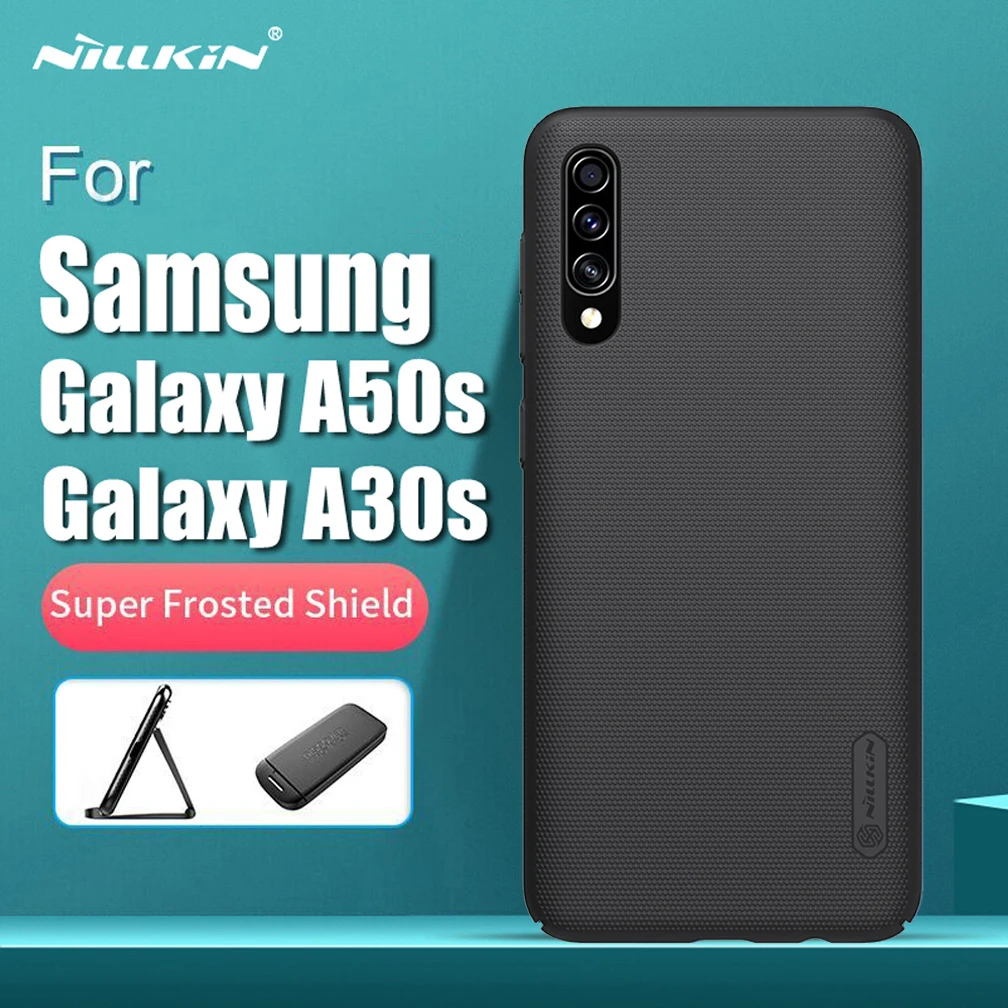 Чехол NILLKIN для Samsung Galaxy A50s суперматовый чехол жесткая задняя крышка из