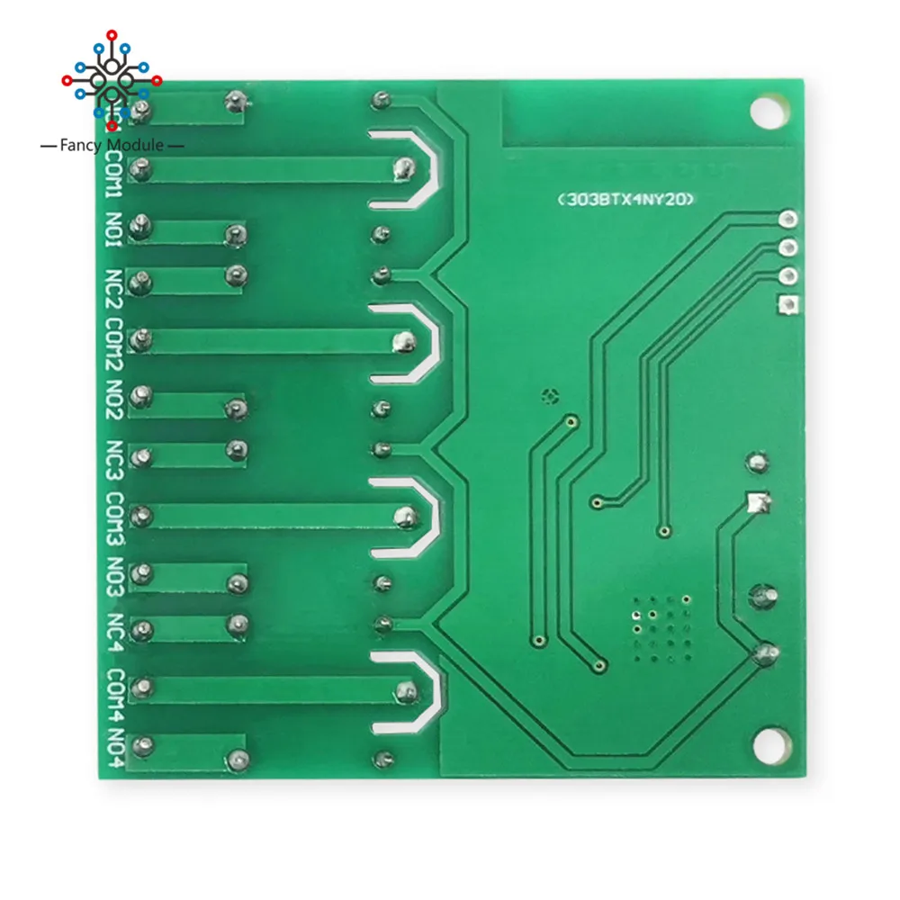 Одноканальный двухканальный 4-Канальный Релейный Модуль 5 В/12 В дистанционное