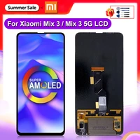 6 39 super amoled for xiaomi mix 3 lcd display screen touch digitizer mix3 assembly for mi mix 3 lcd replacement parts