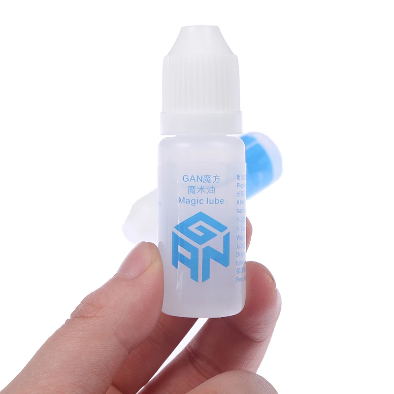 Lubricante de silicona para cubo m&aacute;gico Gan, cubo est&aacute;ndar de Rubik, 10ml-1