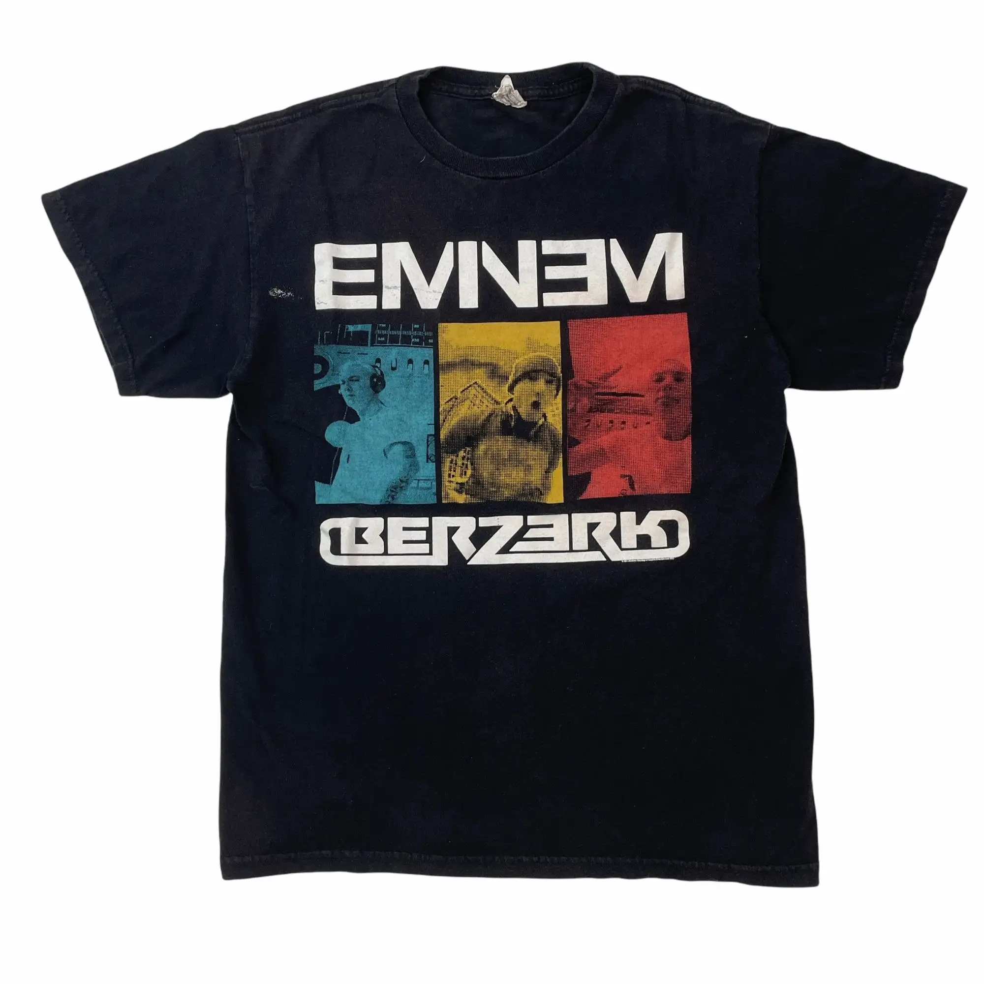Фото Винтажная футболка Eminem Berzerk Rap T | Мужская одежда