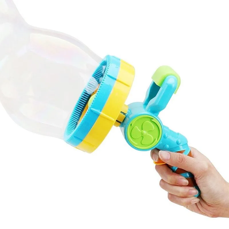 M&aacute;quina de burbujas 2 en 1 para ni&ntilde;os, Fiesta al aire libre, conversi&oacute;n de tama&ntilde;o de Ambiente, m&aacute;quina de burbujas autom&aacute;tica, juguete-3