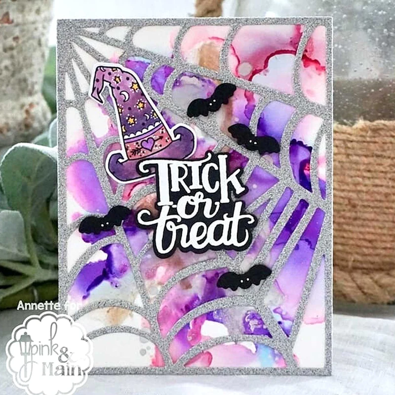 Металлические Вырубные штампы JMCRAFT паутина Сделай Сам Скрапбукинг ручная работа