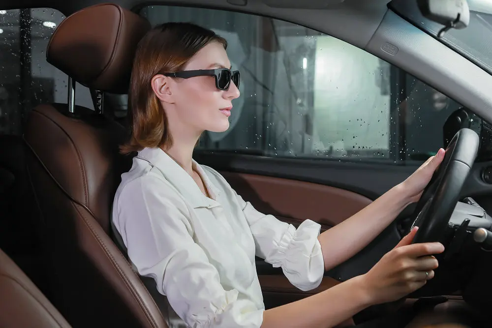 K18 Портативный Универсальный Водонепроницаемый умный Bluetooth Вызов Bluetooth музыка может быть оснащен анти-синими линзами поляризованные солнцезащитные очки
