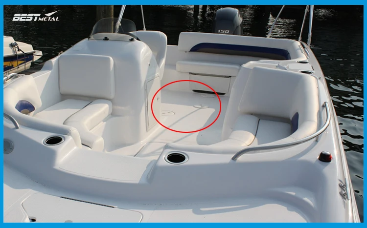 

BEST MATEL 4 inch 6 inch 8 inch white Screw Out Inspection Deck Plate Hatch Marine boat yacht Detachable Cover RV Plastic