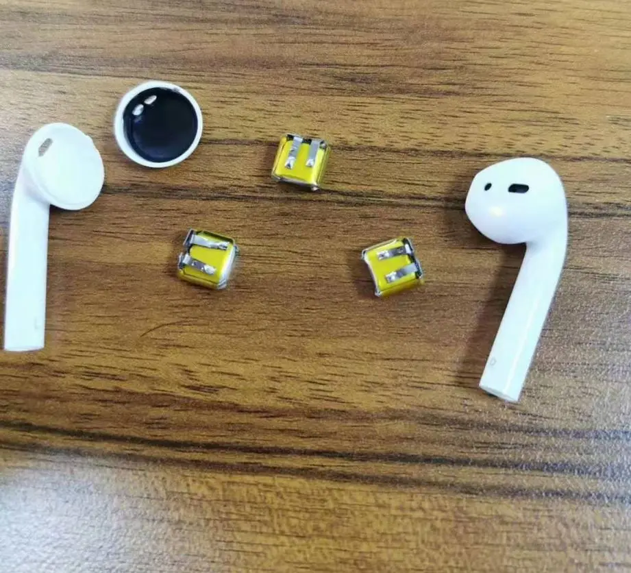 2 шт. Новинка для 3 7 v iphone i7 i8 i9s i10 xiaomi huawei Bluetooth неограниченная гарнитура батарея 50