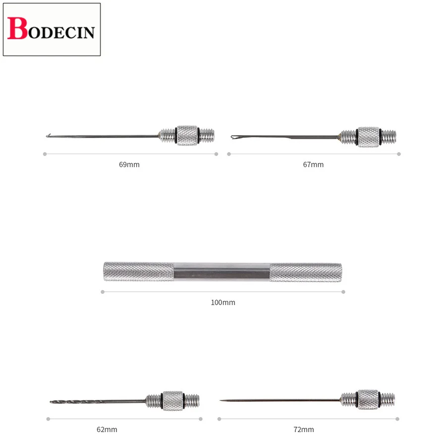 5 в 1 рыболовная игла с нескользящей ручкой из алюминиевого сплава|Рыболовные