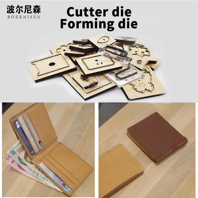 DIY ручной работы Длинный кошелек 2020 модная кожаная сумка деревянная высечка