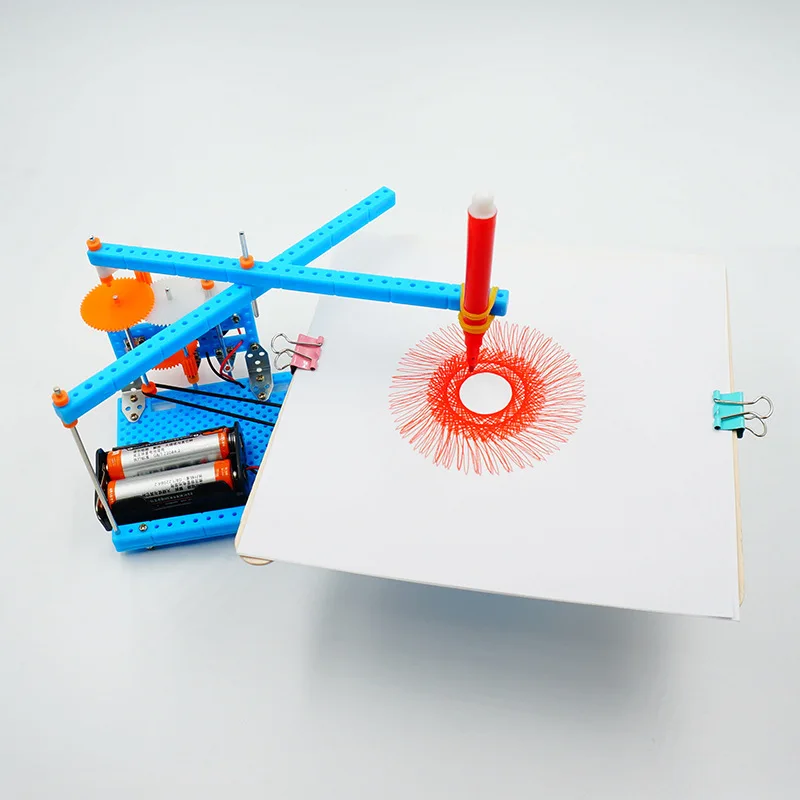 DIY технология детская ручная сборка материал маленькое изобретение машина для