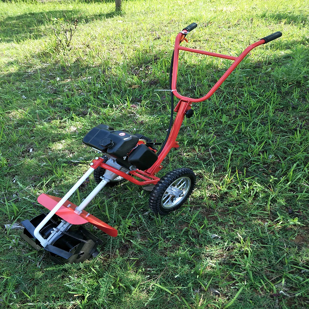 Четырехтактный бензиновый микрокультиватор высокой мощности рыхлитель для