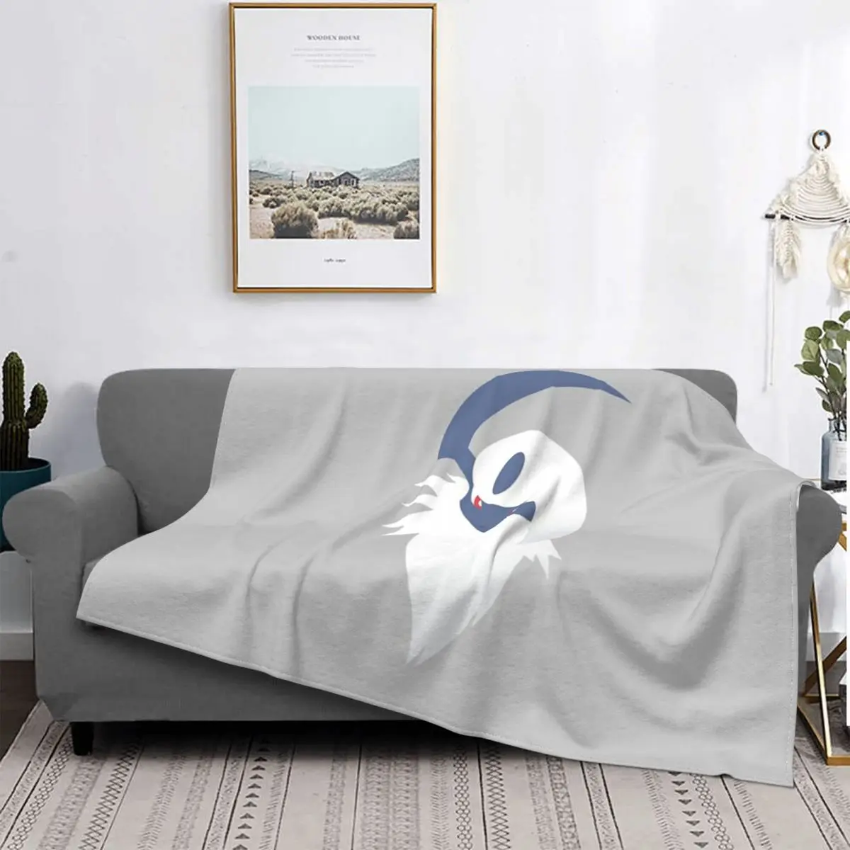 

Manta minimalista Absol, colcha a cuadros para cama, sofá, manta Kawaii, colcha de Picnic, 150