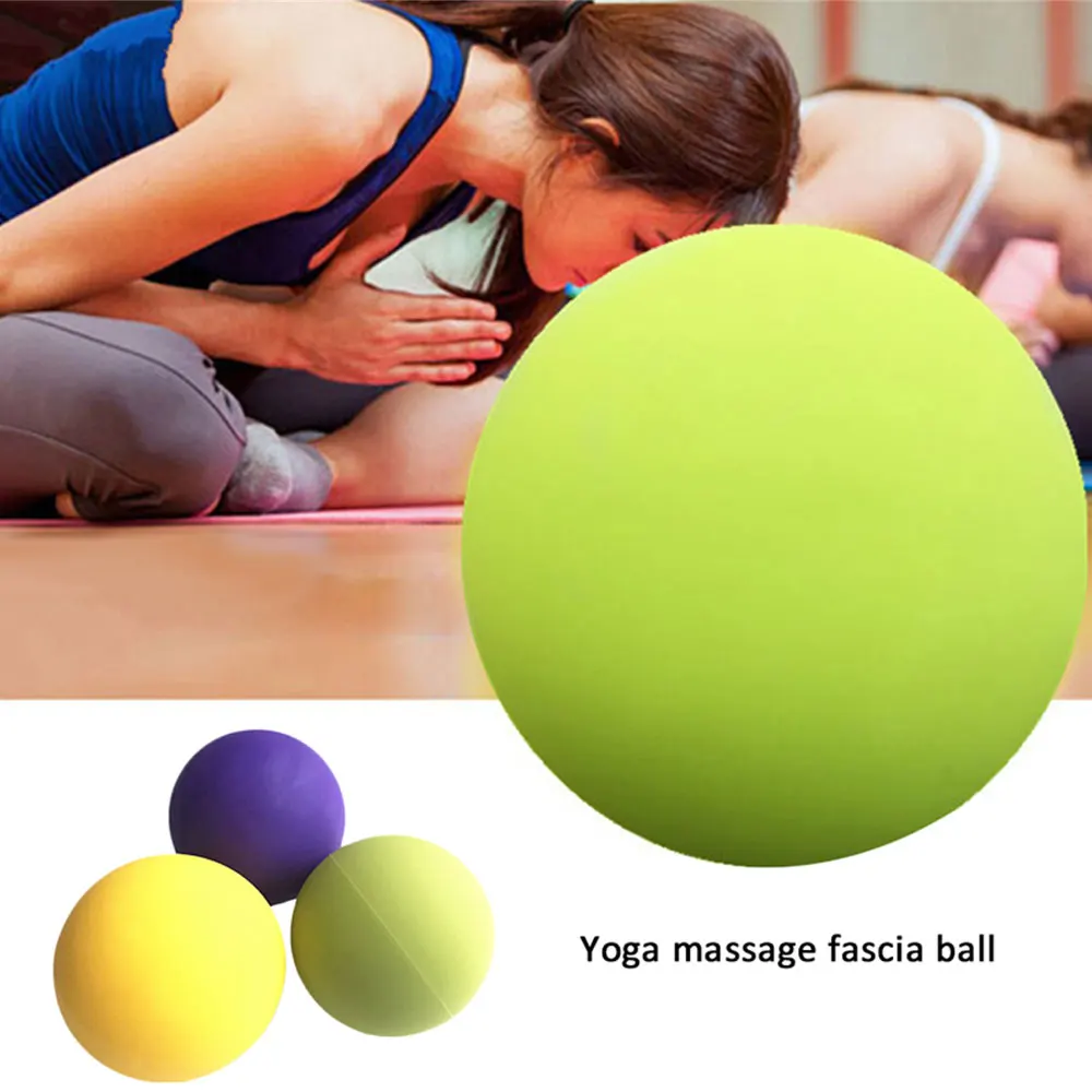 

1Pcs Body Massage Relaxation Yoga Massage Ball - Silicone for Deep Tissue Back Foot Massager Plantar Fasciitis Muscle Therapy