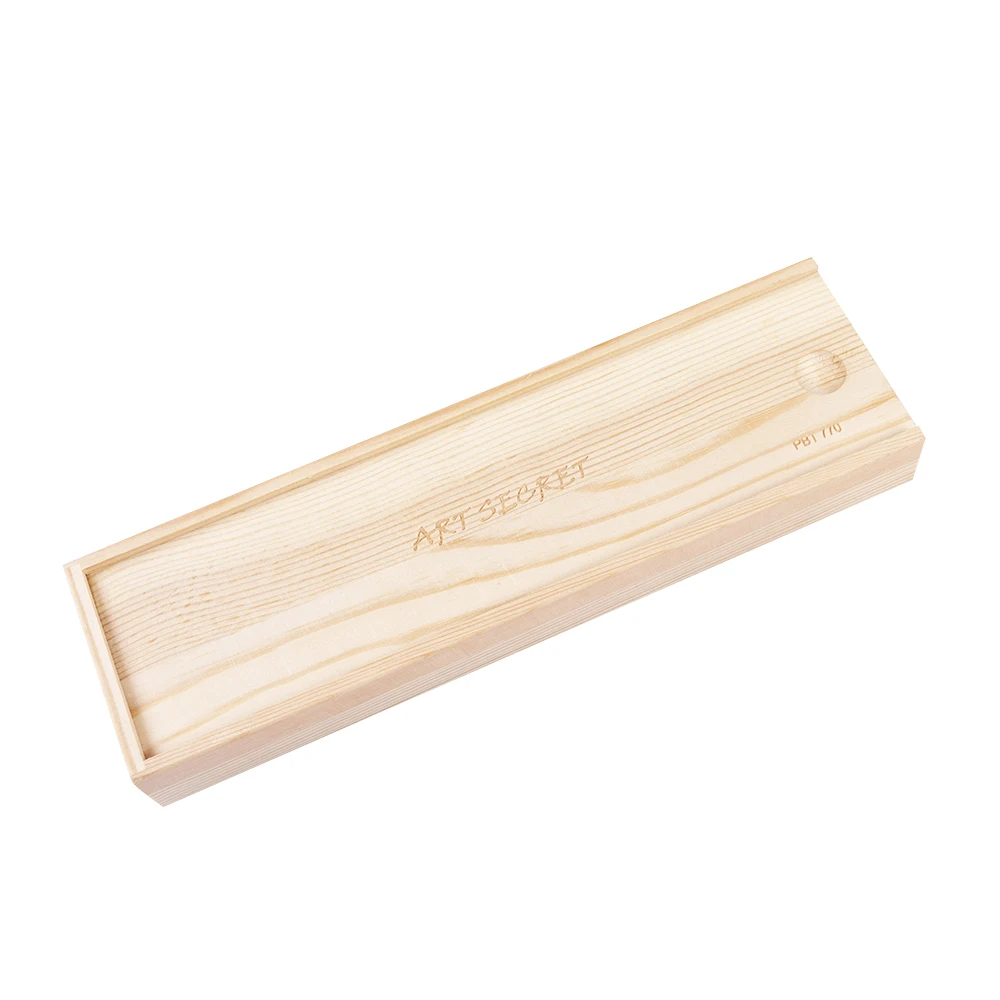 Watercolor Paint Brush Set - PBT770 3PC/set - Taklon Hair - Brass Ferrule - Aluminum Cap - Wooden Case image 5
