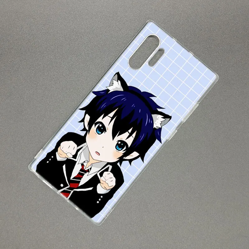 Anime Blue Exorcist Rin Okumura Case for Samsung Galaxy S10E S10 5G S9 S8 S7 Edge Note 10 Plus 9 A9 A8 A7 A6 2018 A5 2017 | Мобильные