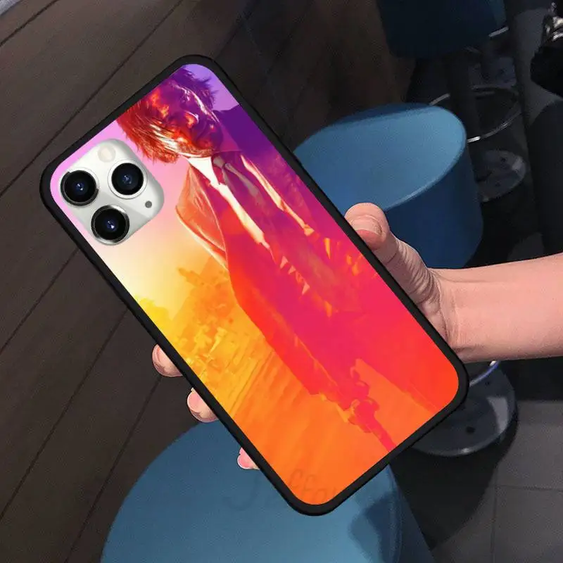 

John Wick tv gun Phone Case for iPhone 11 12 pro XS MAX 8 7 6 6S Plus X 5S SE 2020 XR Soft silicone