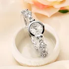Часы наручные женские кварцевые с маленькими стразы, хрустальные наручные часы с маленьким циферблатом