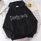 Толстовка мужская с японским аниме Death Note, милый мультяшный свитшот, худи с рисунком отбеливатель Ichigo, кофта с рисунком Миса манга, унисекс