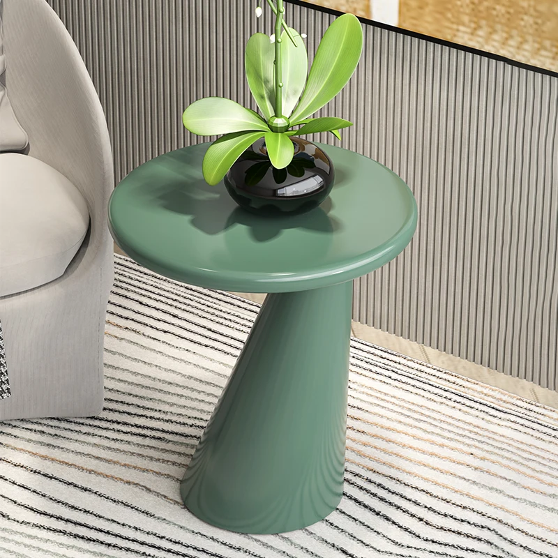 

Прикроватный столик zqSofa, доступный роскошный стильный современный минималистичный журнальный столик для гостиной, Круглый и креативный Ск...