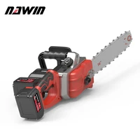 nawin 16 40cm brushless chainsaw blade and guide for lithium battery portable industrial electric pruning saw lumbering