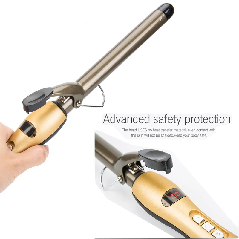 

Professional Ceramic Hair Curling Irons Curler Quick Heat Dry Wet Curling Hair Waver Styling Tool EU Plug