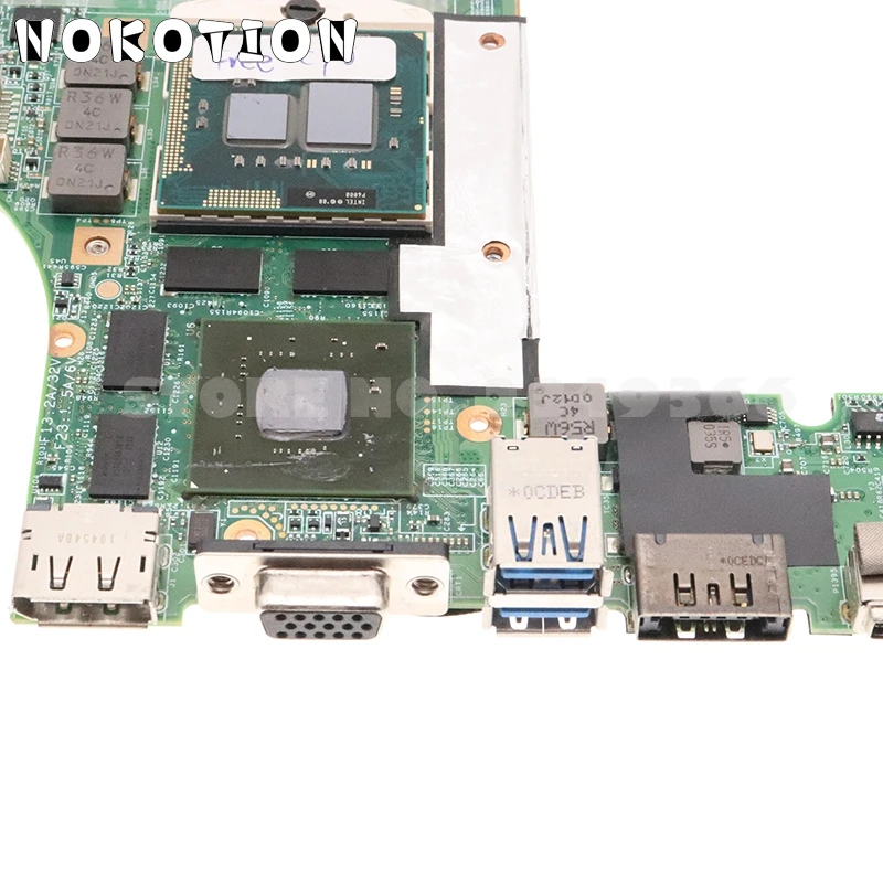 NOKOTION материнская плата для ноутбука Lenovo ThinkPad W510 63Y1896 63Y1551 63Y2022 75Y4115 08271 3 48.4CU14.0 1G