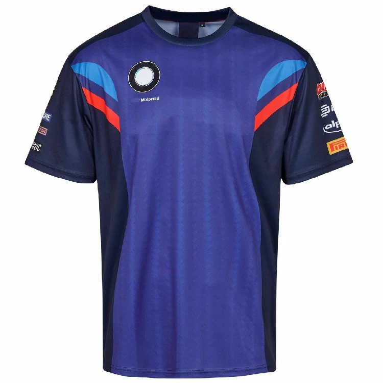 

NEW 2020 Motorrad Motorsport Motorcycle T-shirt Cycling Outdoor Polyester Quick-Drying T-shirt Jersey for BMW Motocross