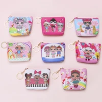 lol doll new hot sale japanese and korean cartoon girl cute mini coin purse cross border creative coin purse birthday gifts