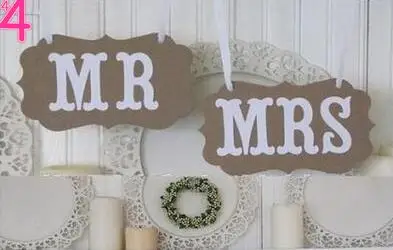 Винтажный Свадебный Бантинг Баннер фото стенд реквизит знаки Гирлянда свадебный