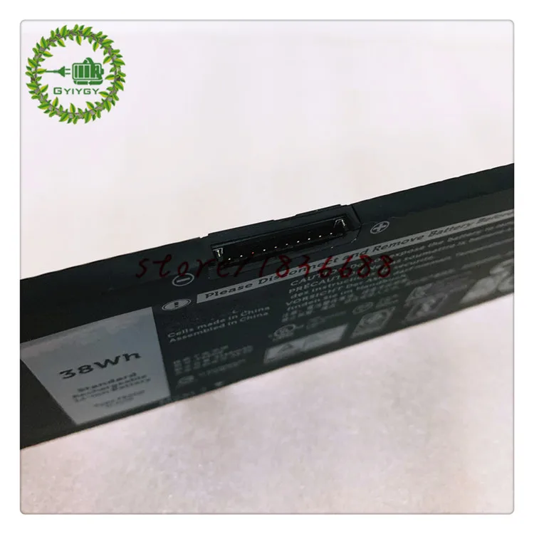 GYIYGY 11 4 V 38WH Аккумулятор для ноутбука F62G0 Dell Inspiron 13 5370 7370 7373 Vostro RPJC3|Аккумуляторы