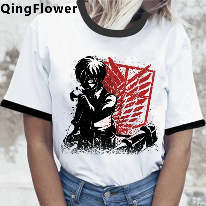 

Обувь для косплея по аниме «атака на Титанов» (Shingeki No Kyojin футболка женский harajuku kawaii Эстетическая одежда для пар японский в винтажном стиле; Ф...