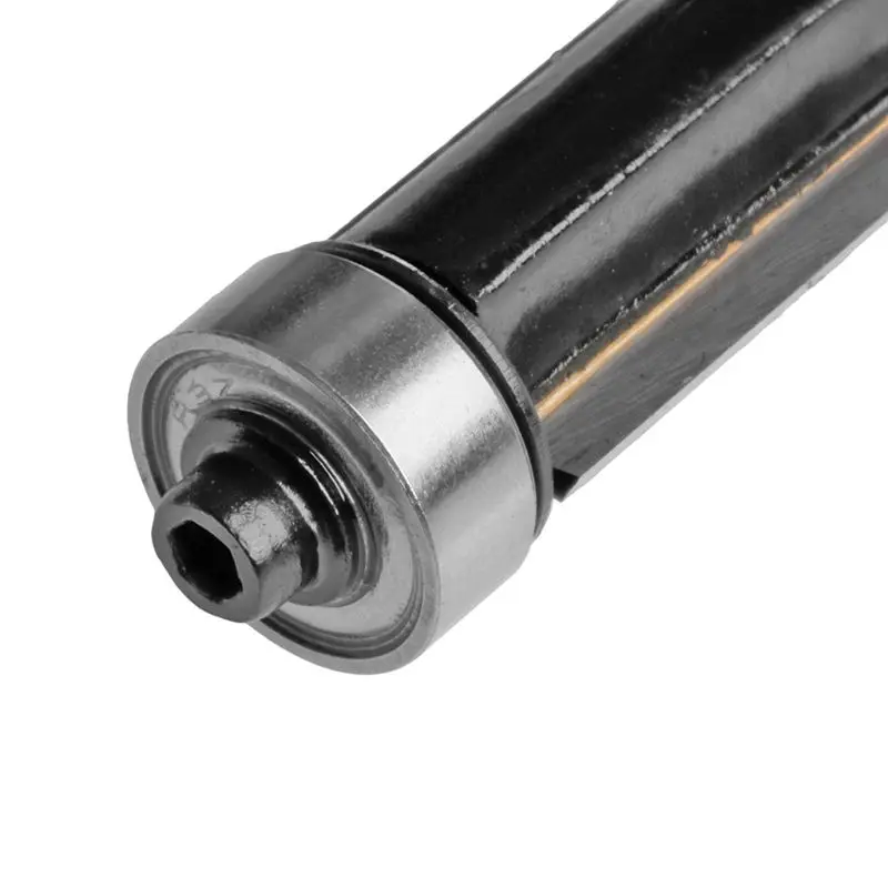 

2021 New Woodworking Flush Trim Router Bit Top&Bottom Bearing 1" H X 1/4'' Shank Tool Hot