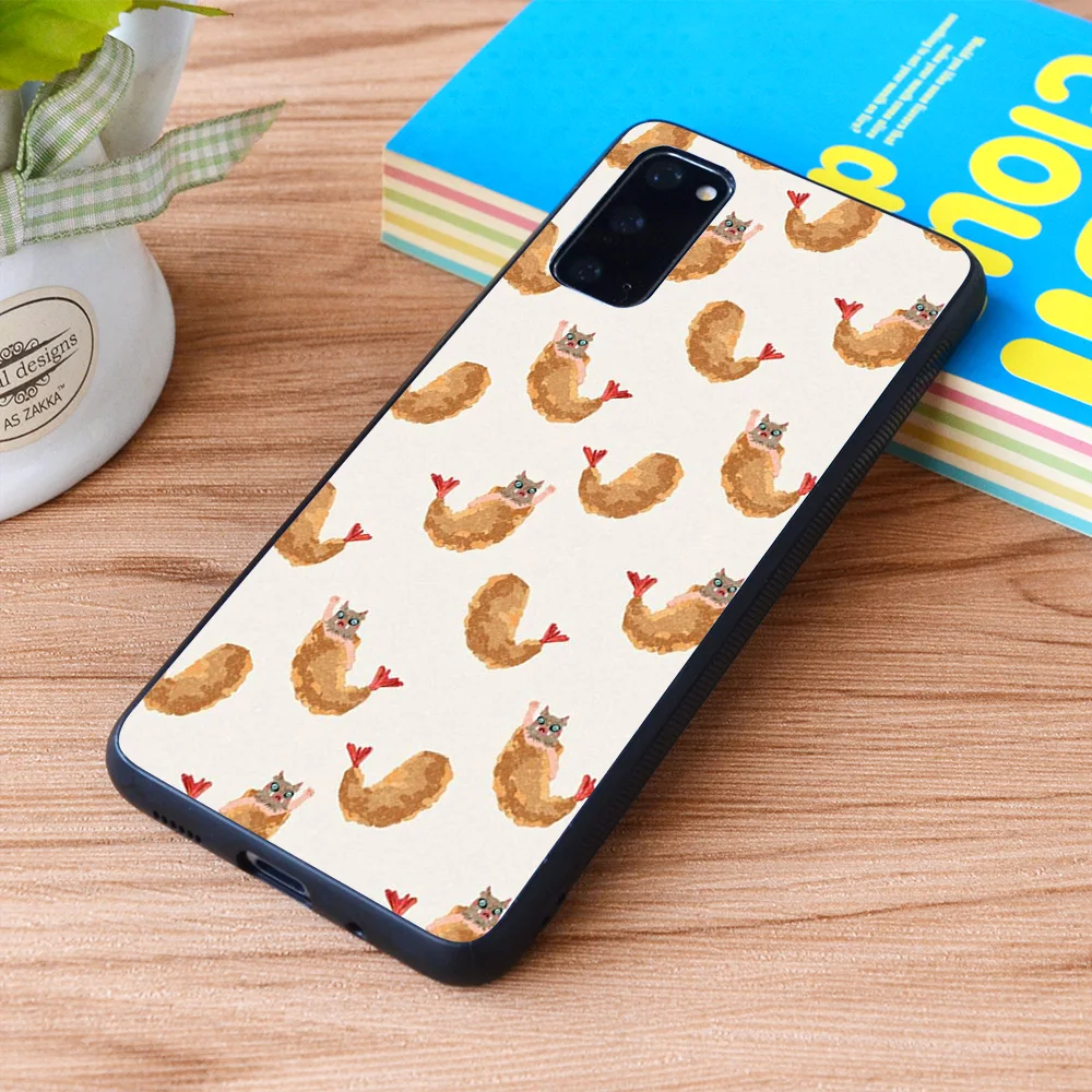 

For Samsung Galaxy Cat Tempura Soft TPU border Samsung Galaxy Case