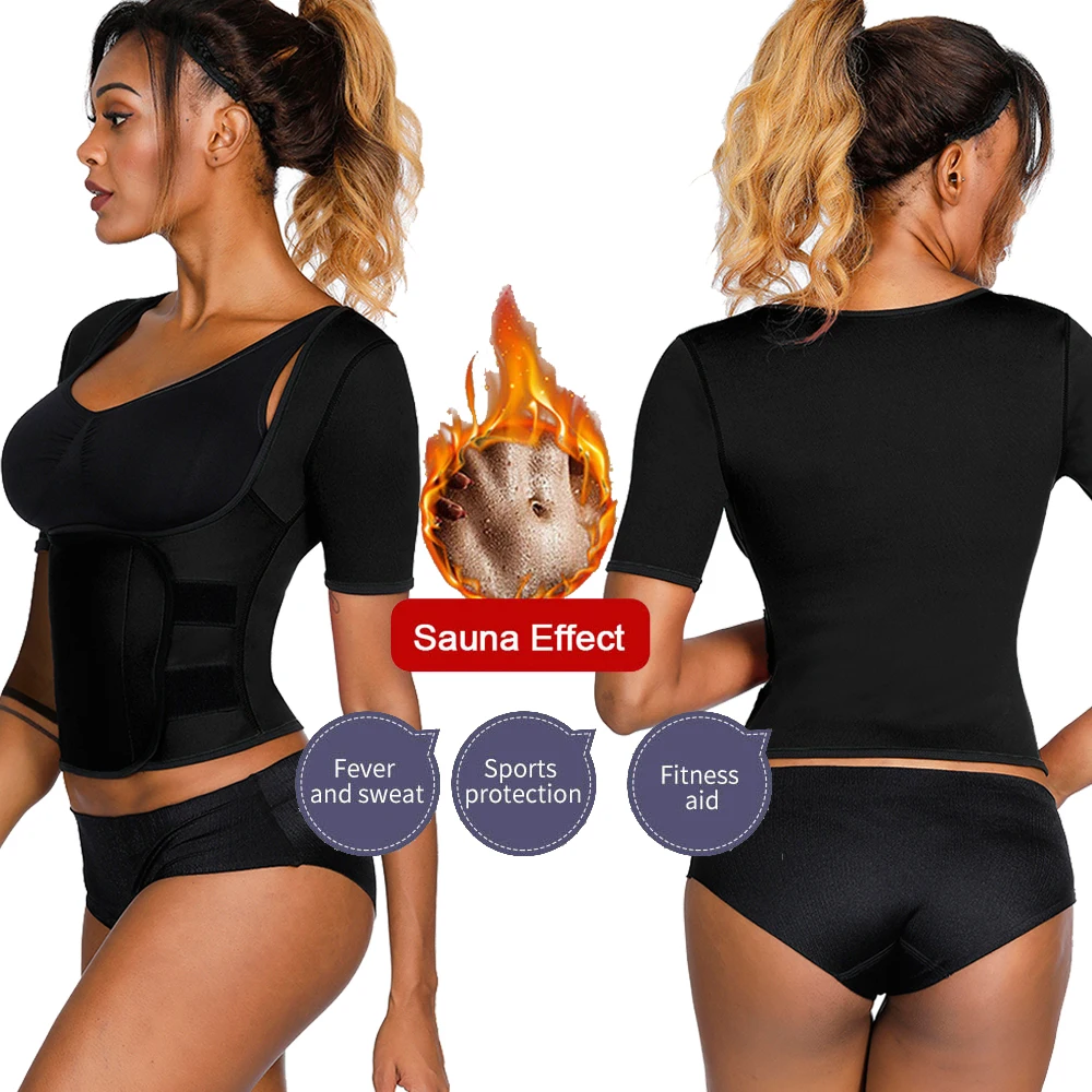 HEXIN неопрен сауна пот талии тренер Вес потери корсет контроль животика Body Shaper Для